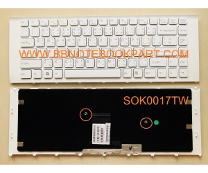 Sony Keyboard คีย์บอร์ด VAIO VPC- EA VPCEA Series ภาษาไทย อังกฤษ